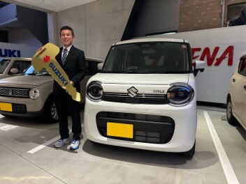 ワゴンRスマイル　ご納車おめでとうございます